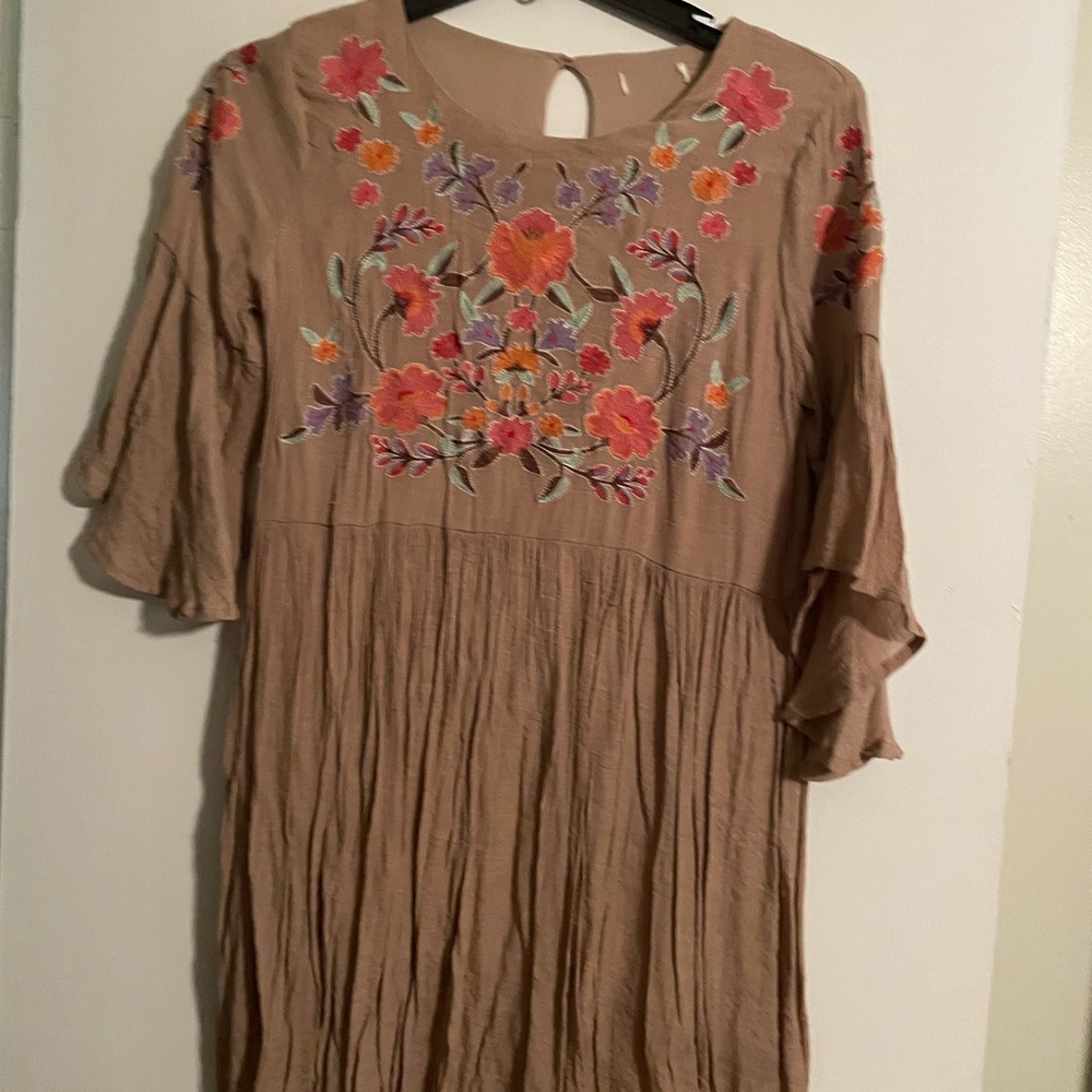 Umgee dress! Large tag cut out! Worn once
